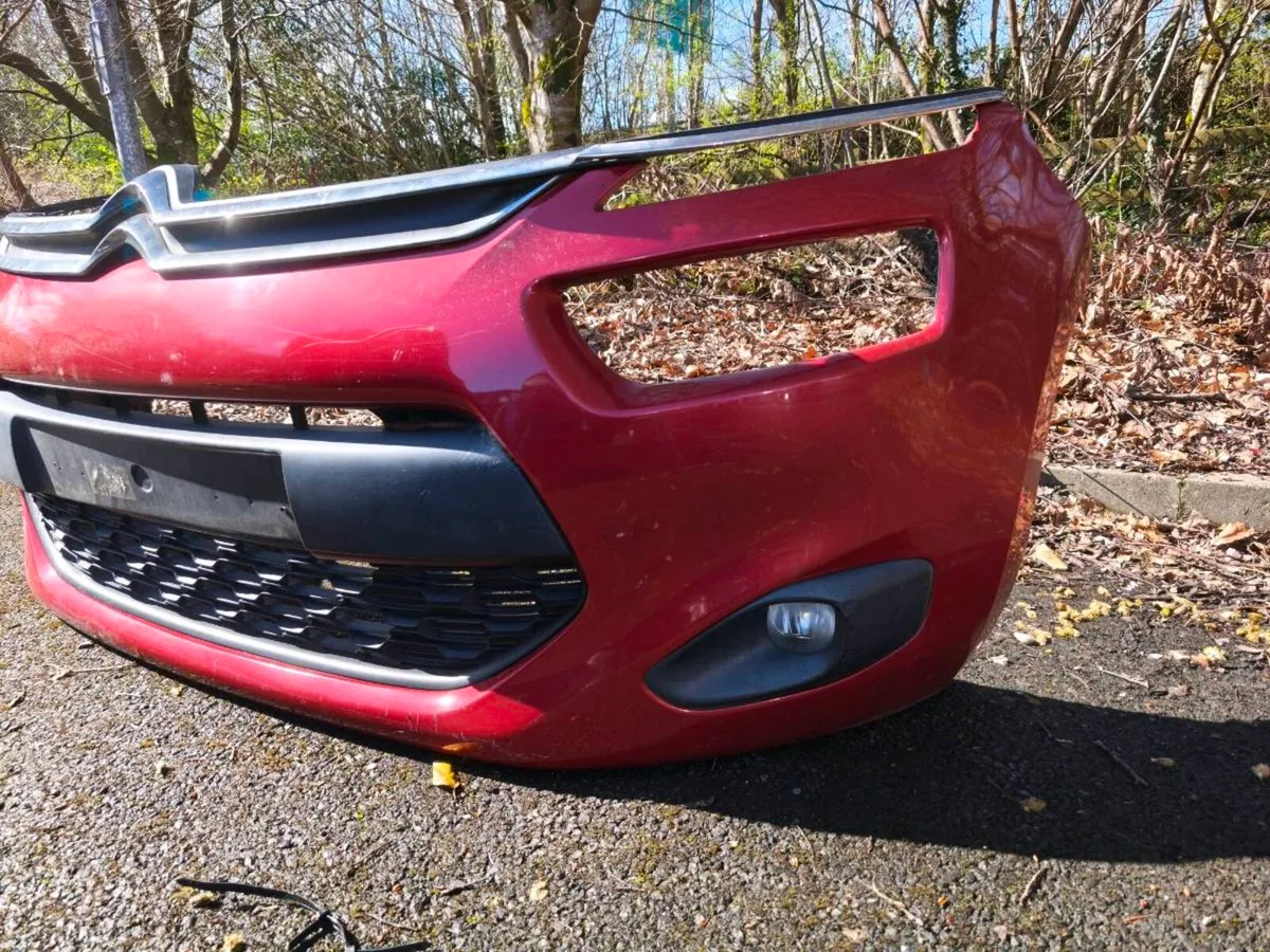 Citroen c4 Picasso 2013-2022 front bumper with fog - Image 1