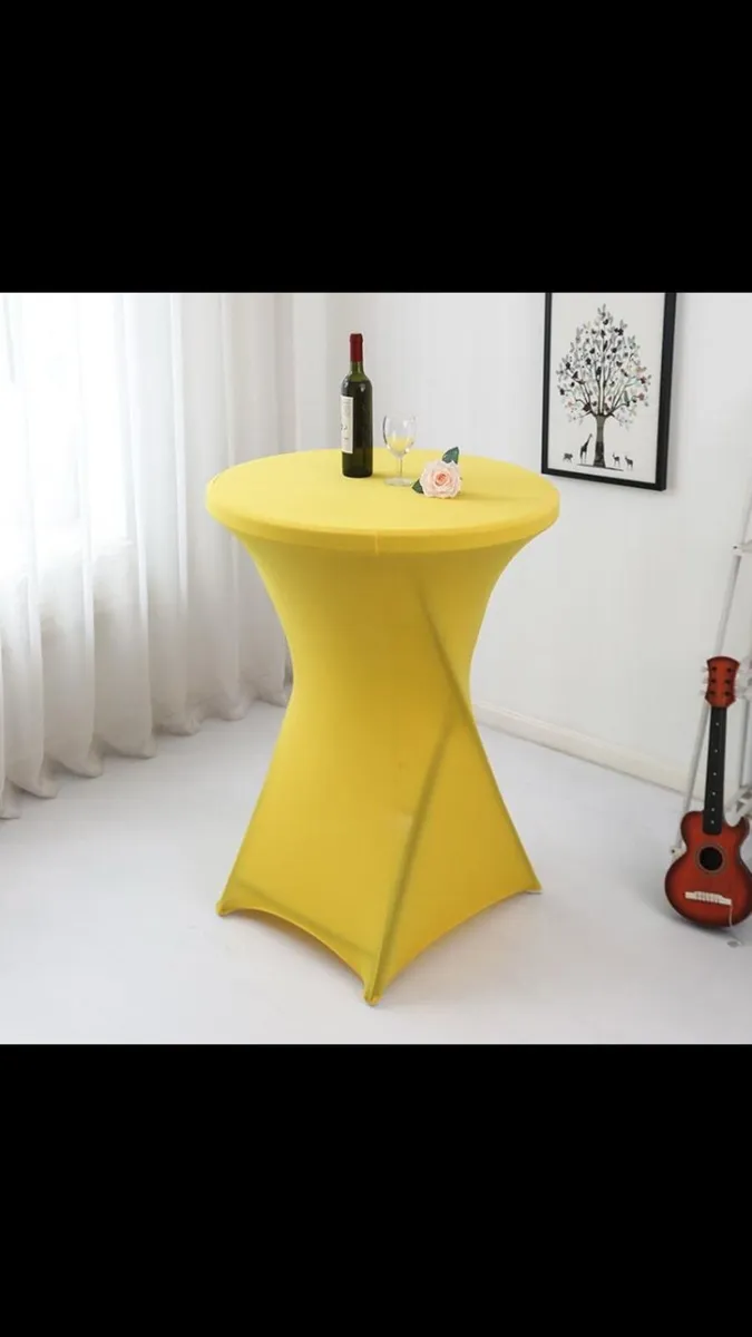 New Spandex Covers For Tall Pod Tables - Image 2