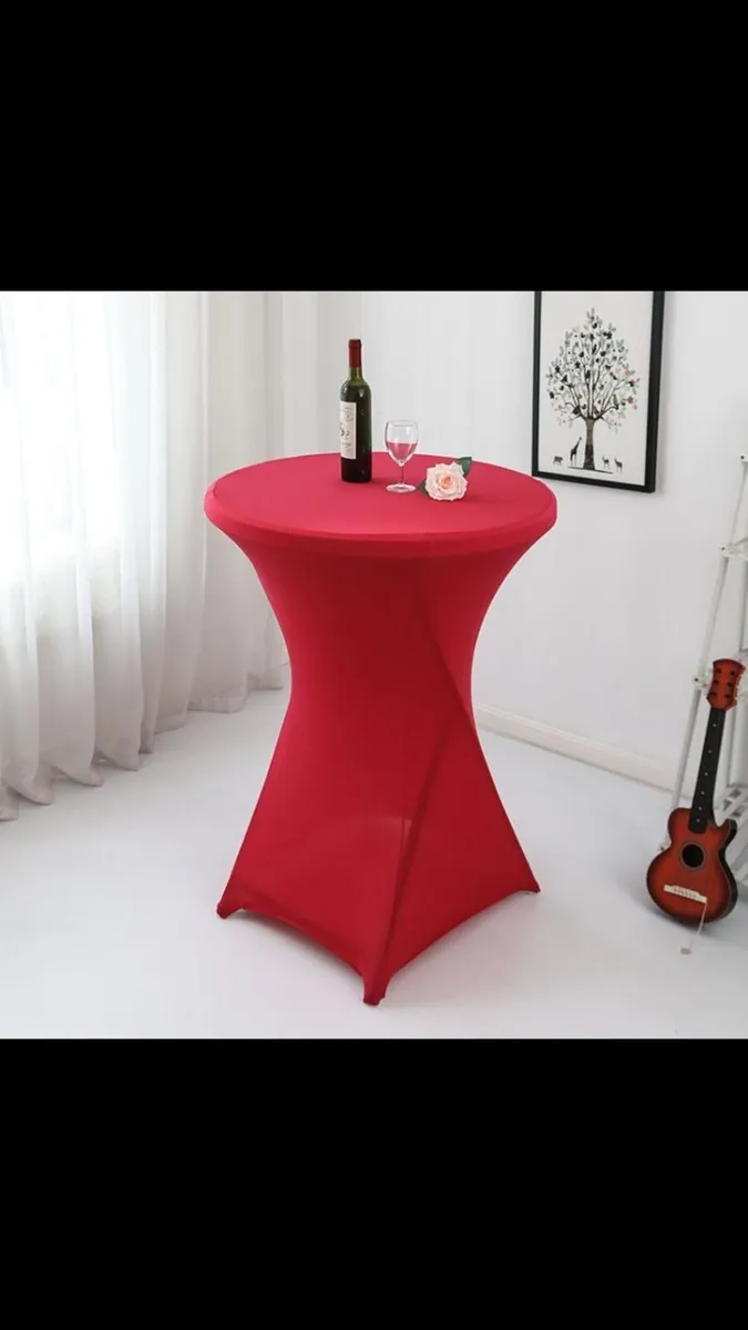 New Spandex Covers For Tall Pod Tables - Image 3