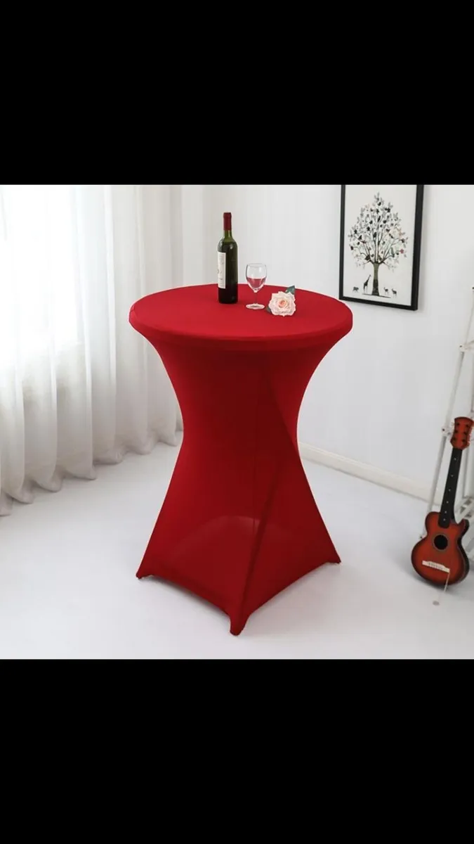 New Spandex Covers For Tall Pod Tables - Image 3