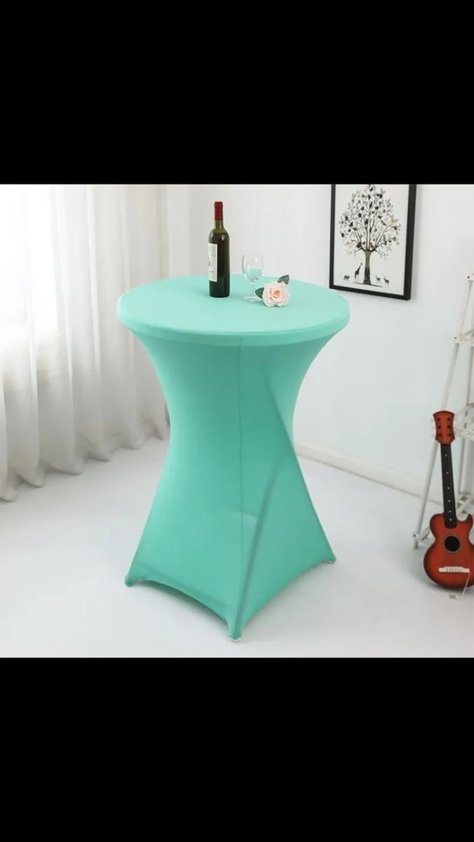 New Spandex Covers For Tall Pod Tables - Image 4