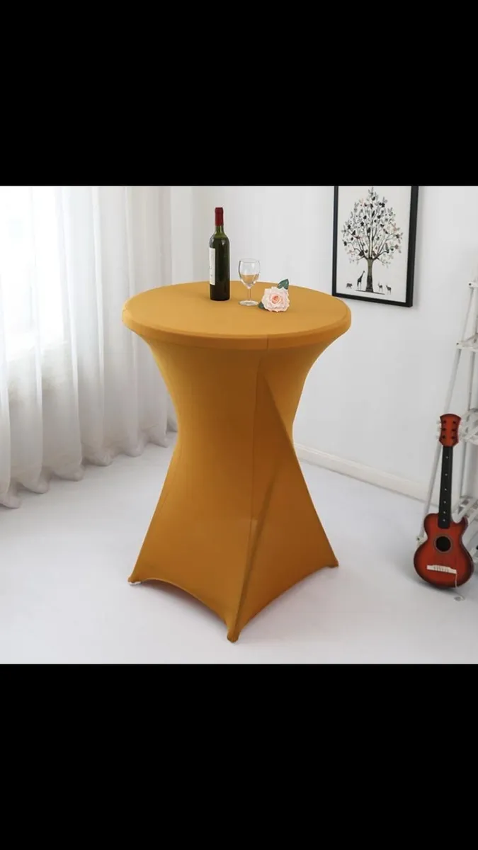 New Spandex Covers For Tall Pod Tables - Image 2