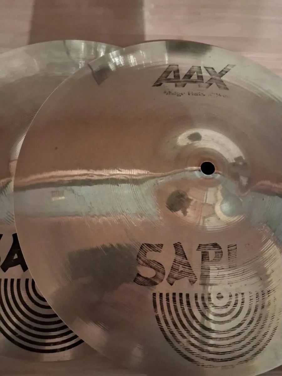 Sabian AAX stage hi hats - Image 2