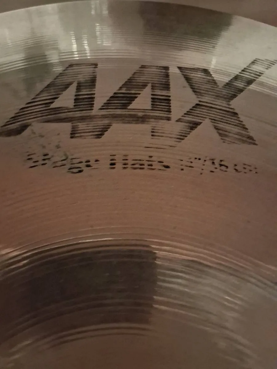 Sabian AAX stage hi hats - Image 4