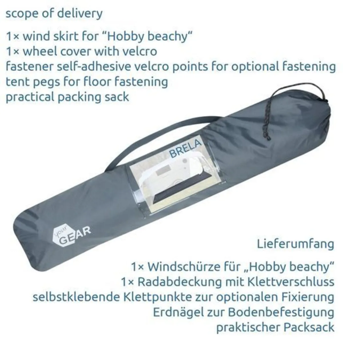 Draftskirt - Floor apron caravan apron Motorhome a - Image 2