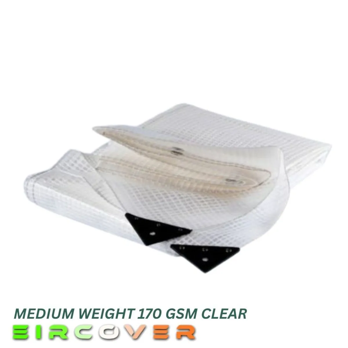 Medium Weight Tarpaulin 3m x 4m (10' -13') 170 gsm - Image 3
