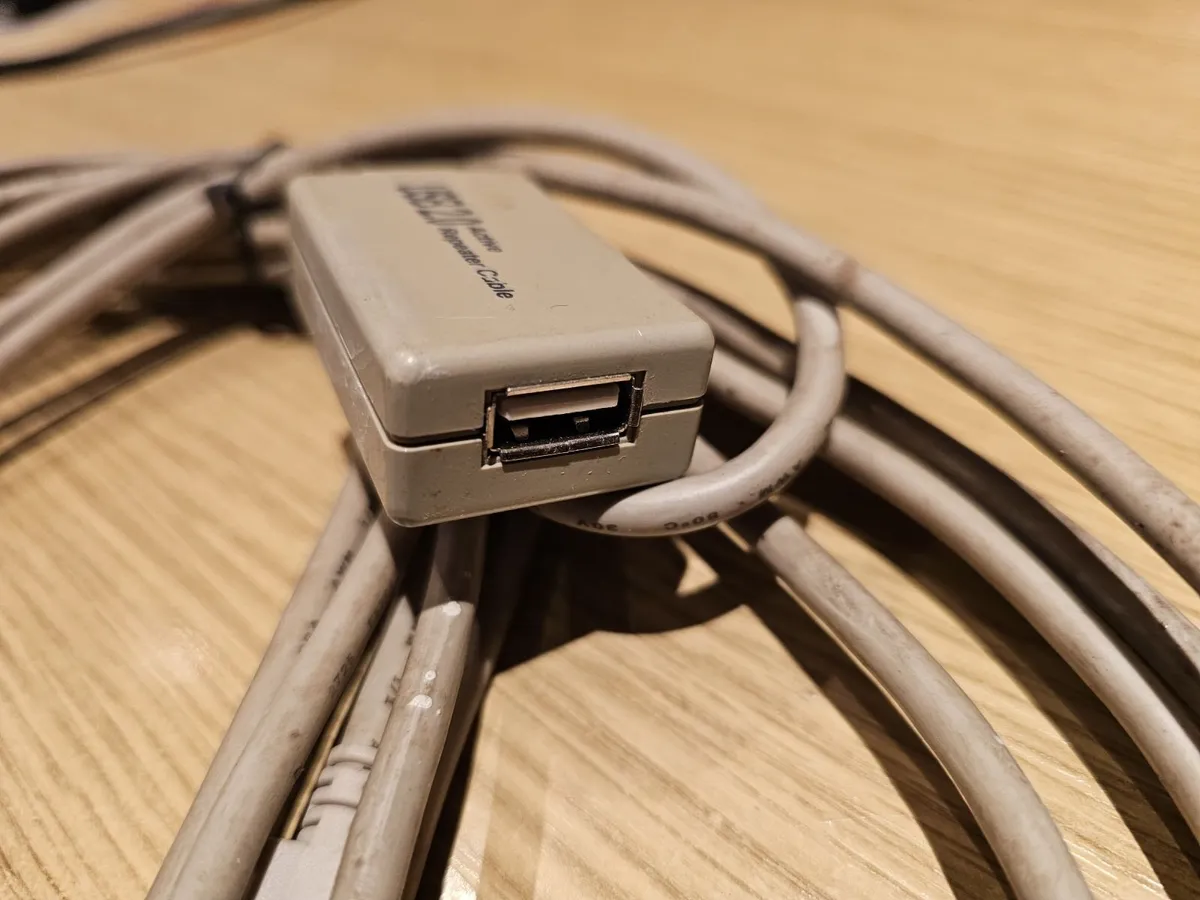 5 metre USB extension cable with amplifier 5m - Image 3