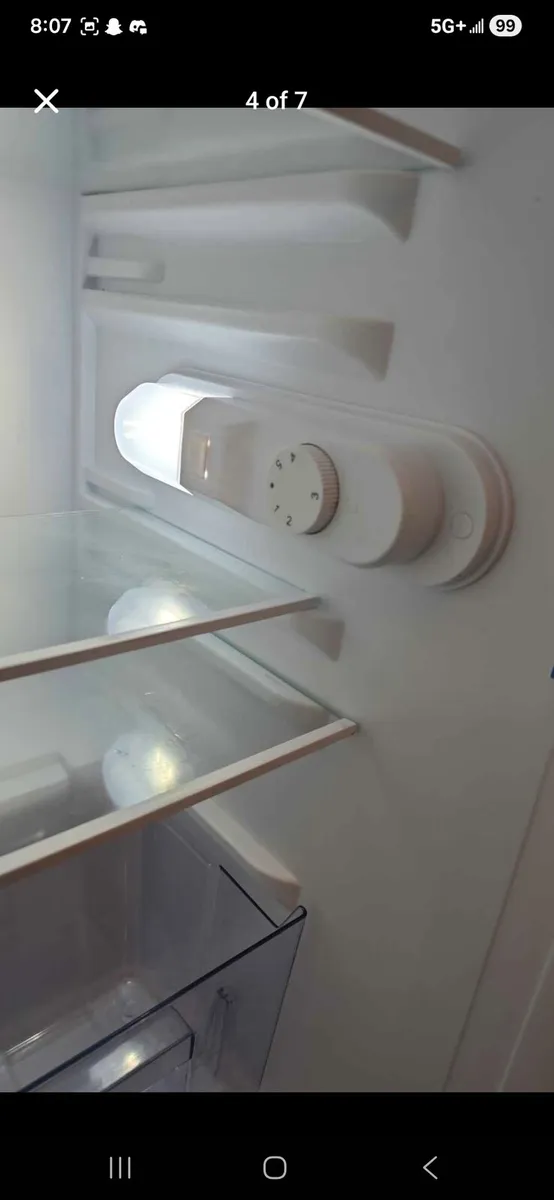 Indesit undercounter free standing larder fridge - Image 4