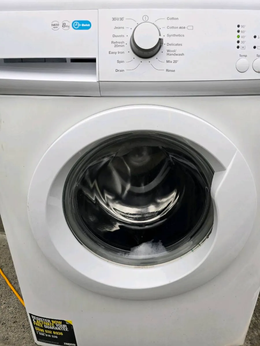 Zanusii lindo 100 8kg washing machine - Image 3