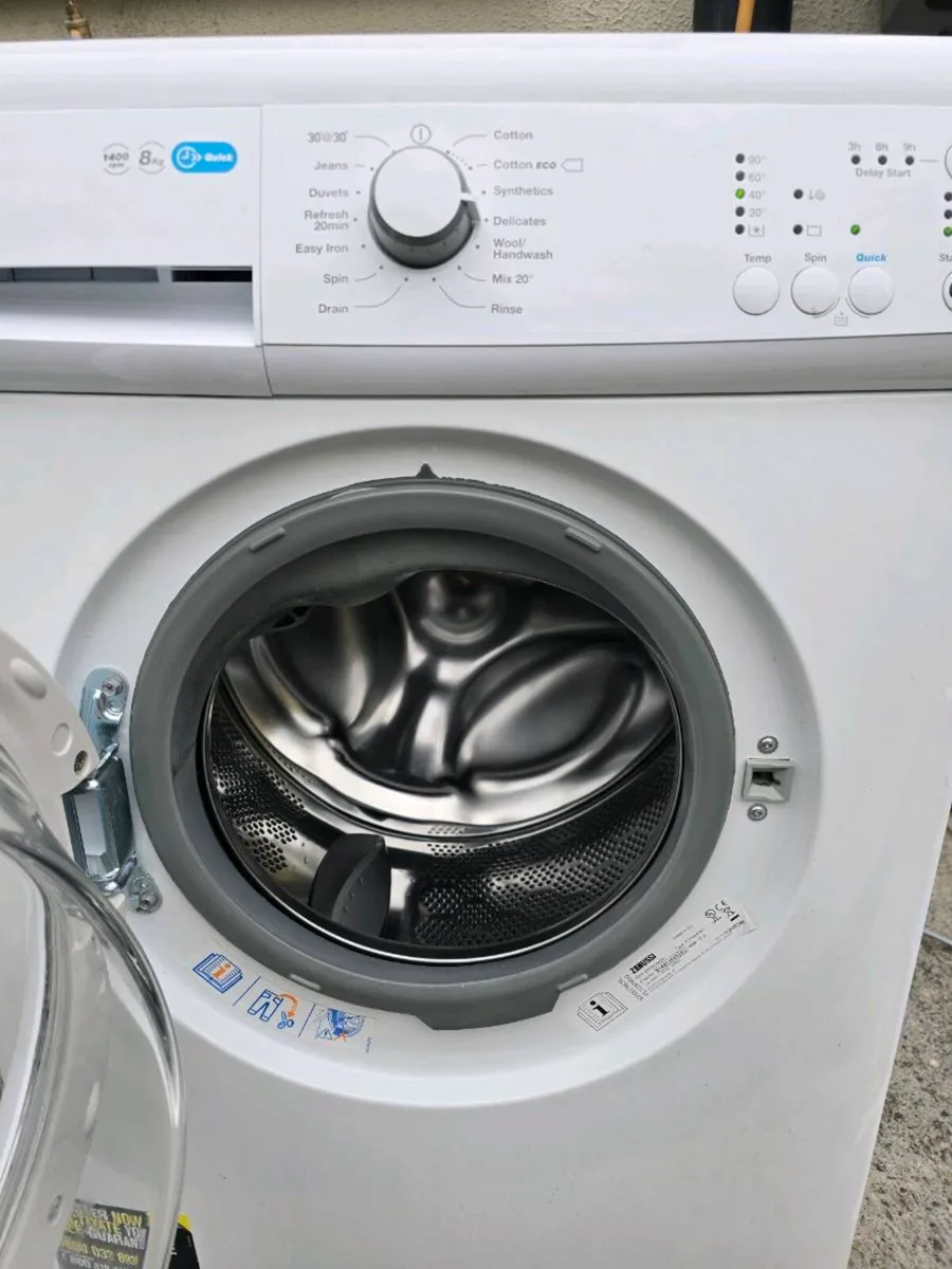 Zanusii lindo 100 8kg washing machine - Image 4