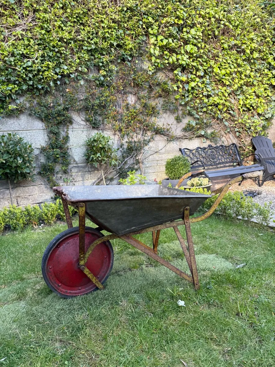 Antique Wheelbarrow - Image 2