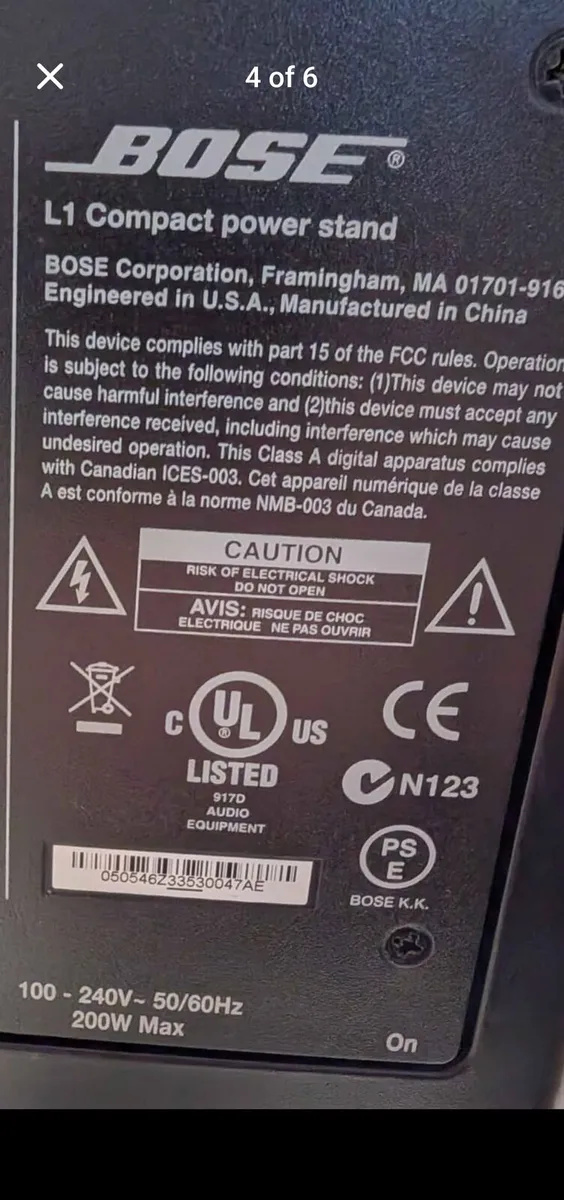 BOSE L1 COMPACT - Image 4