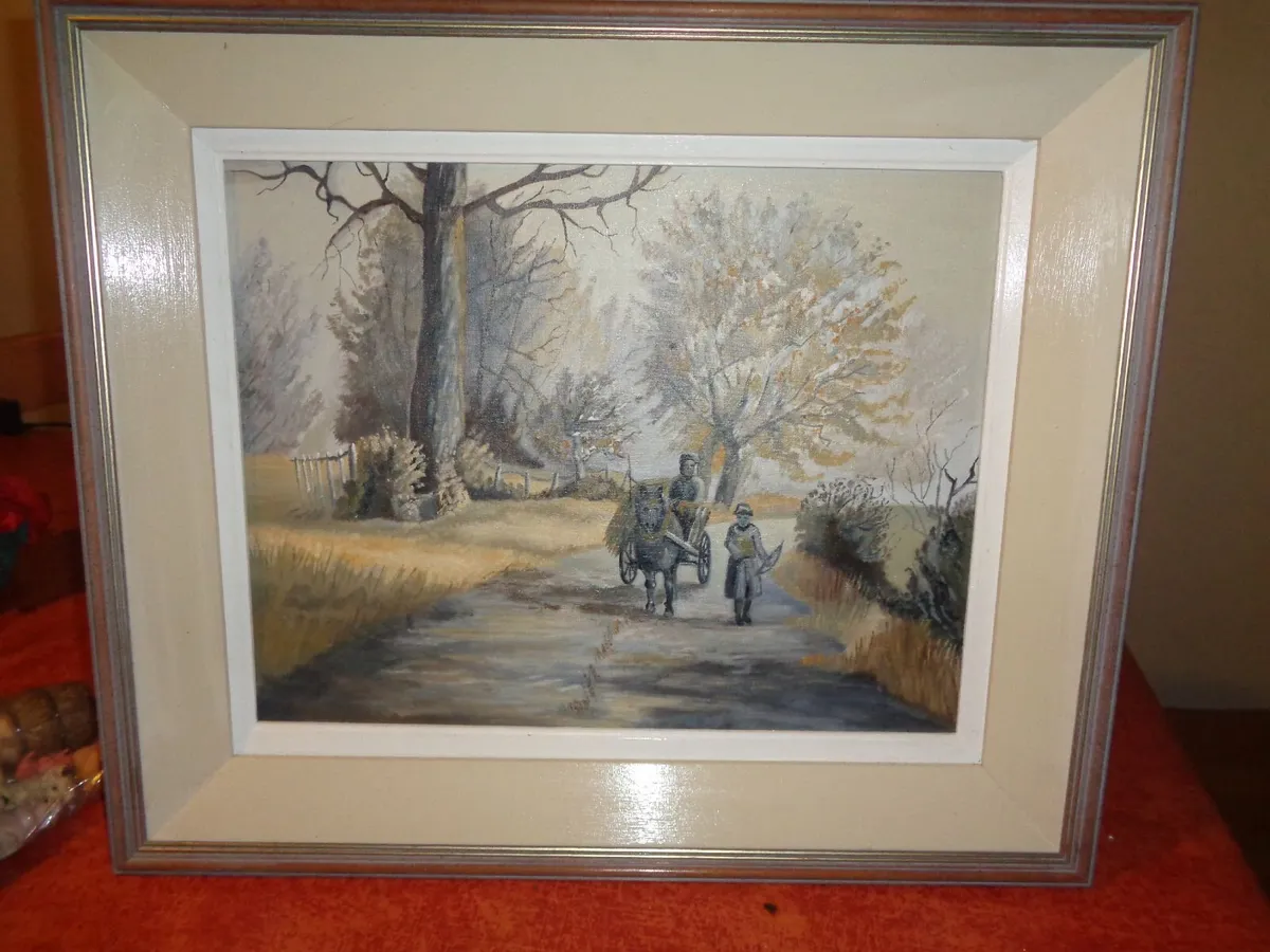 Framed Painting for Sale - Image 1