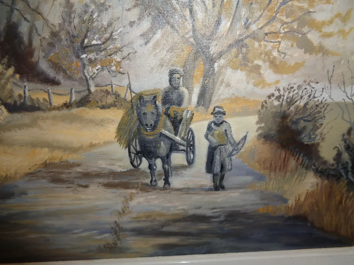 Framed Painting for Sale - Image 2