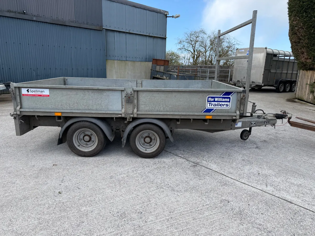 Ifor Williams dropside trailer - Image 1