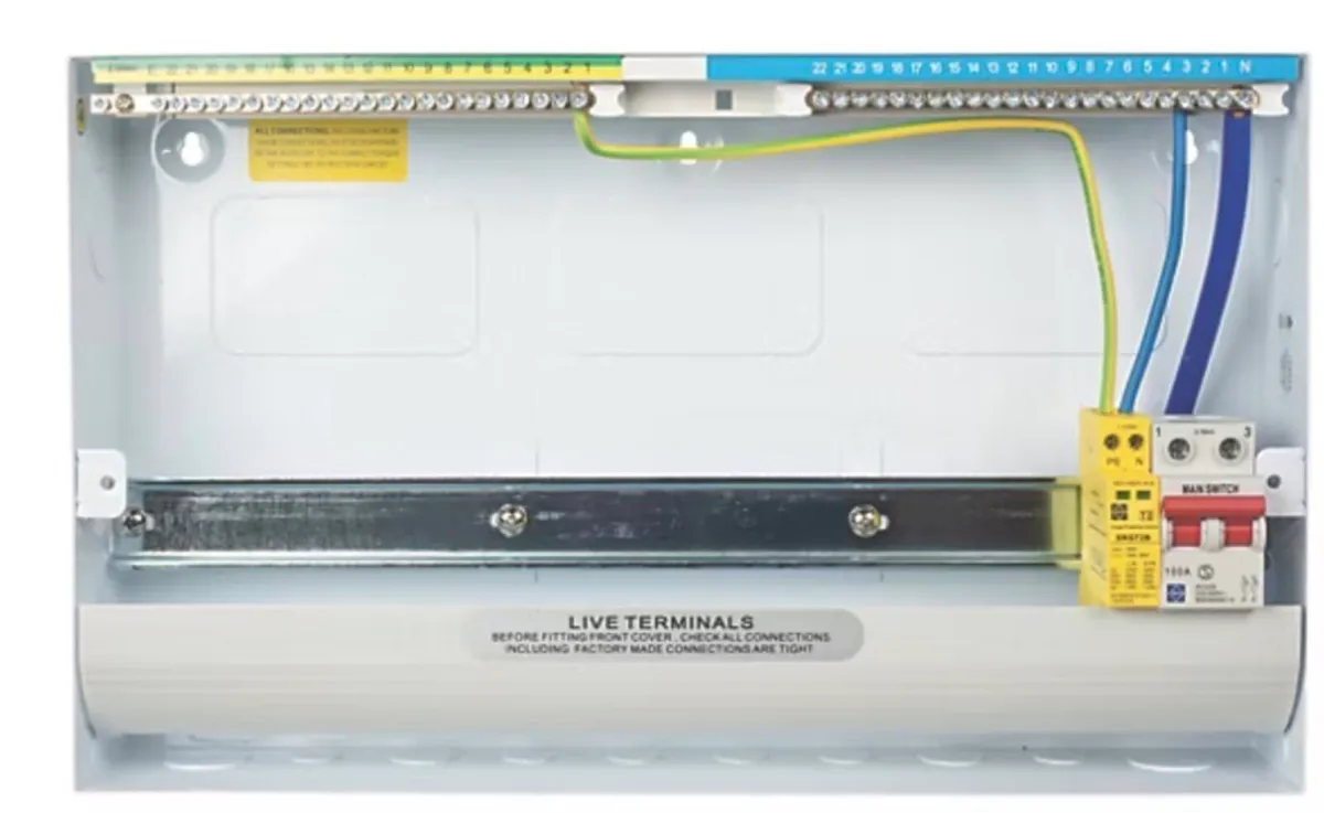 LEWDEN PRO-R19W-R1S 22-MODULE 19-WAY consumer unit - Image 3