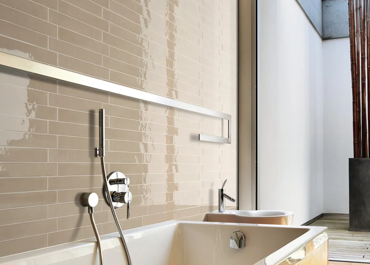 Equipe beige wall tiles - Image 2