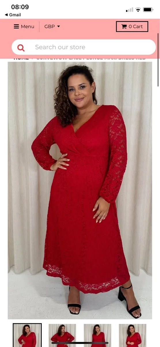 Ladies lace dress new