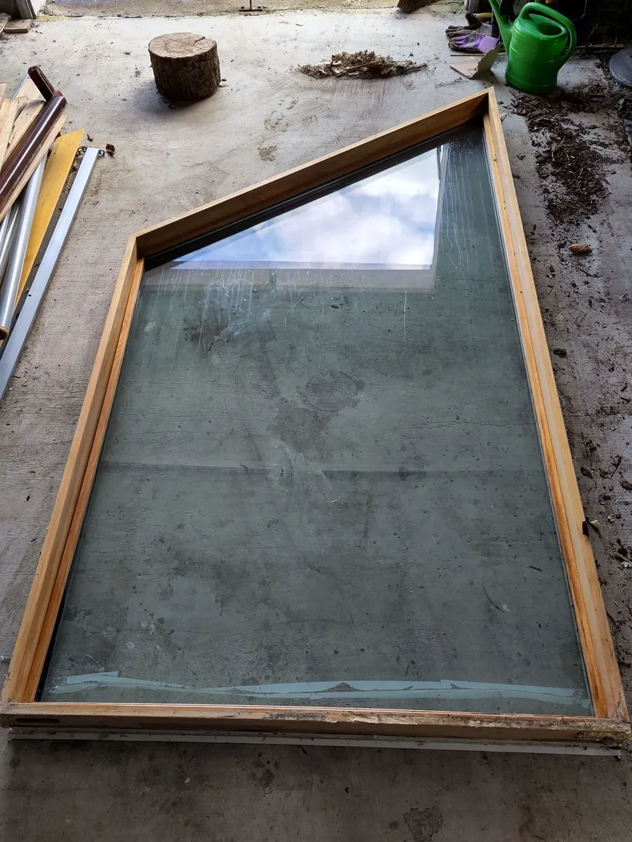 Marvin Feature Window, Large Double Glazed Trapezo - Image 1