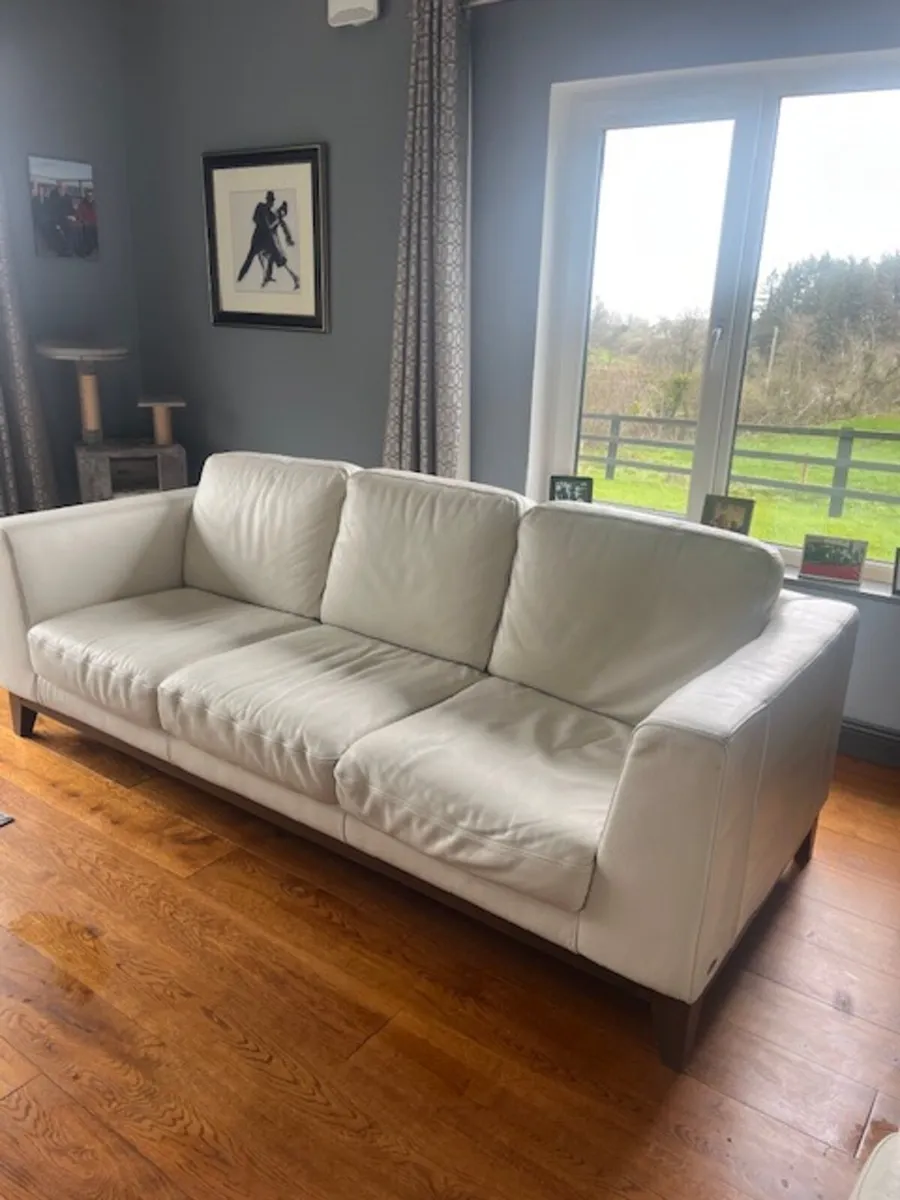 Leather sofas - Image 1