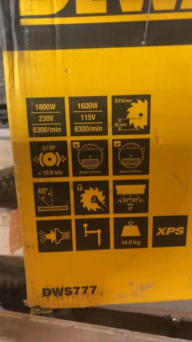 dewalt chopsaw - Image 1