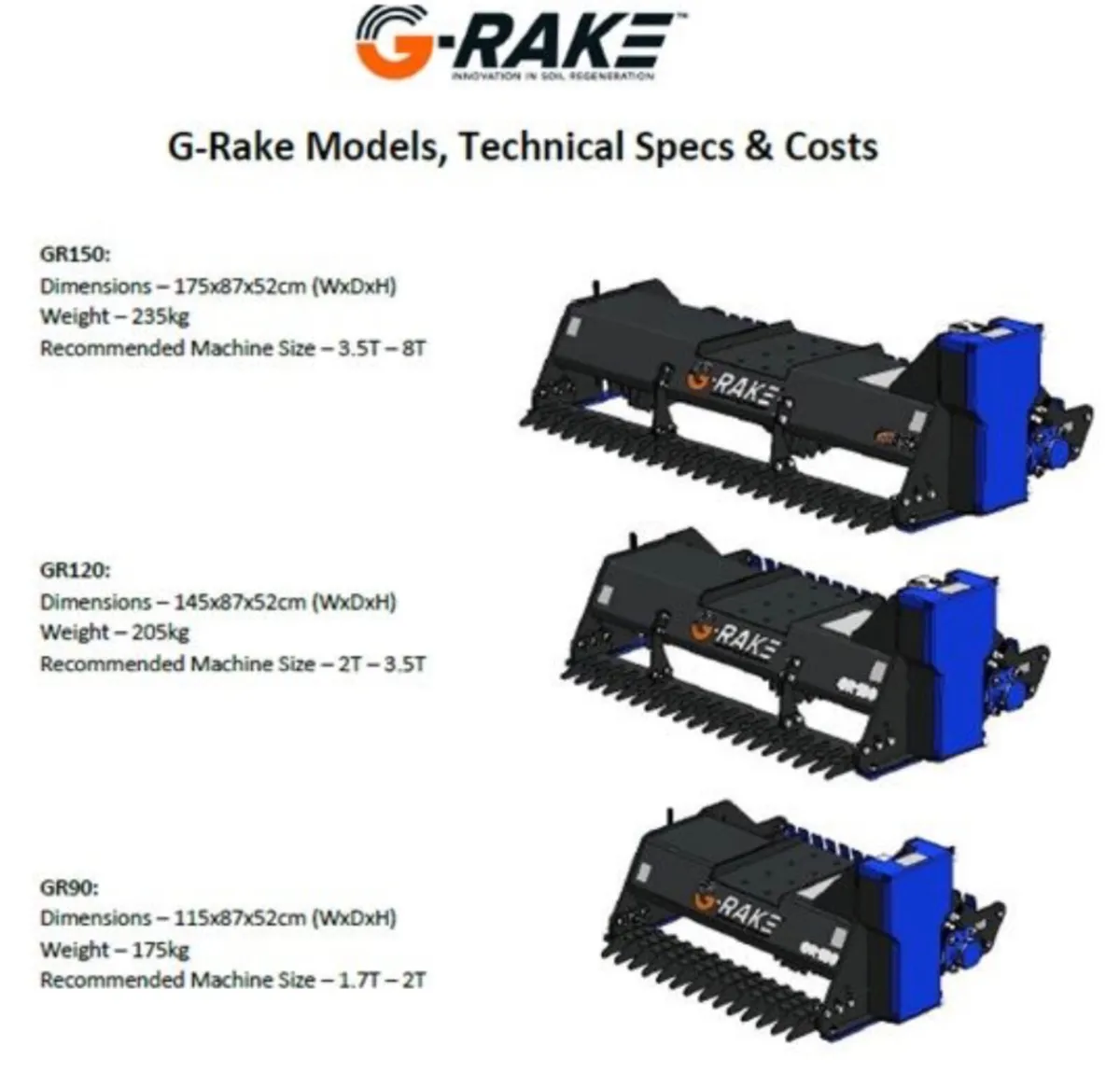 G - Rakes For Sale - Image 2