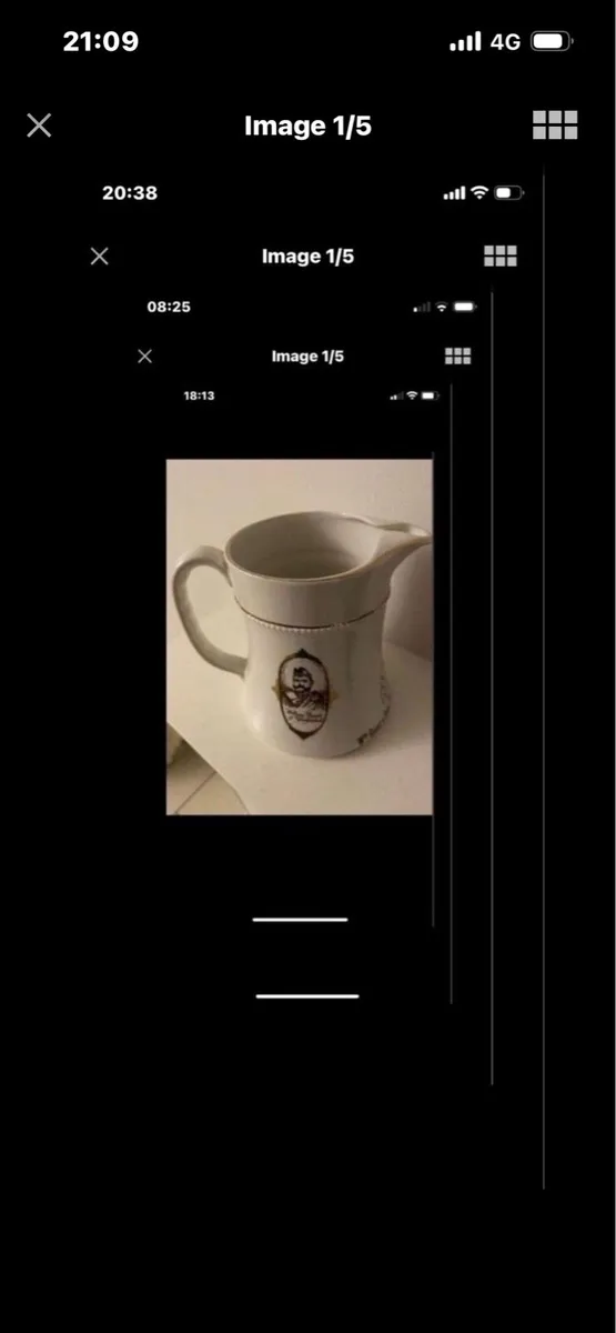 Rare Glenfiddich Ceramic Jug - Image 1