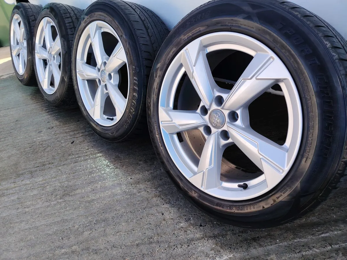 18" Audi A6 alloy wheels - Image 1