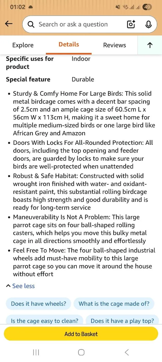 Parrot cage - Image 2