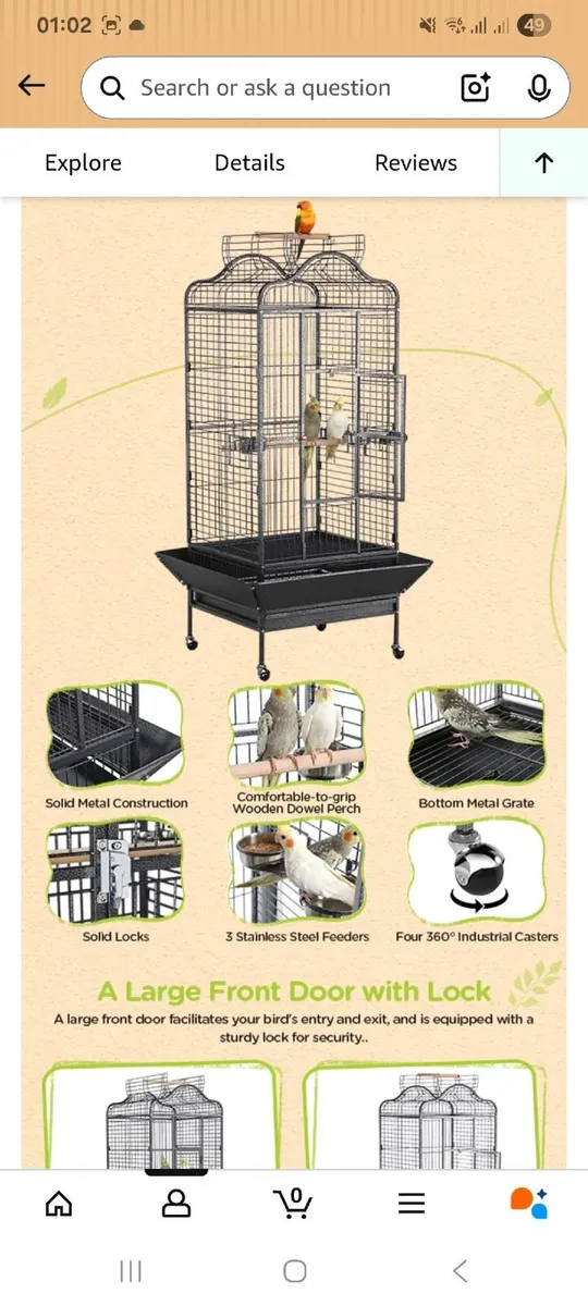Parrot cage - Image 1