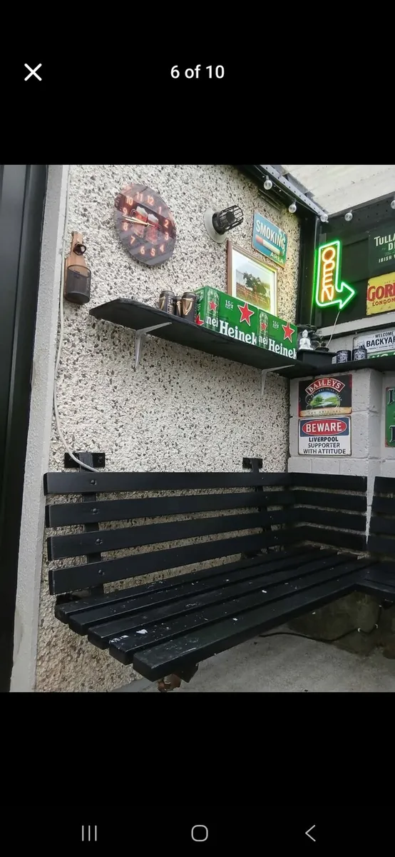 Wall mounted bench - Image 2