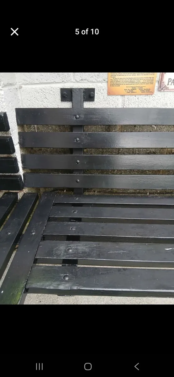 Wall mounted bench - Image 3