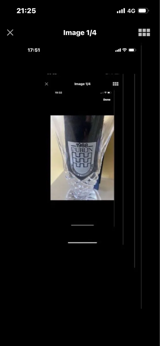 Rare Dublin Millennium Vase - Image 1