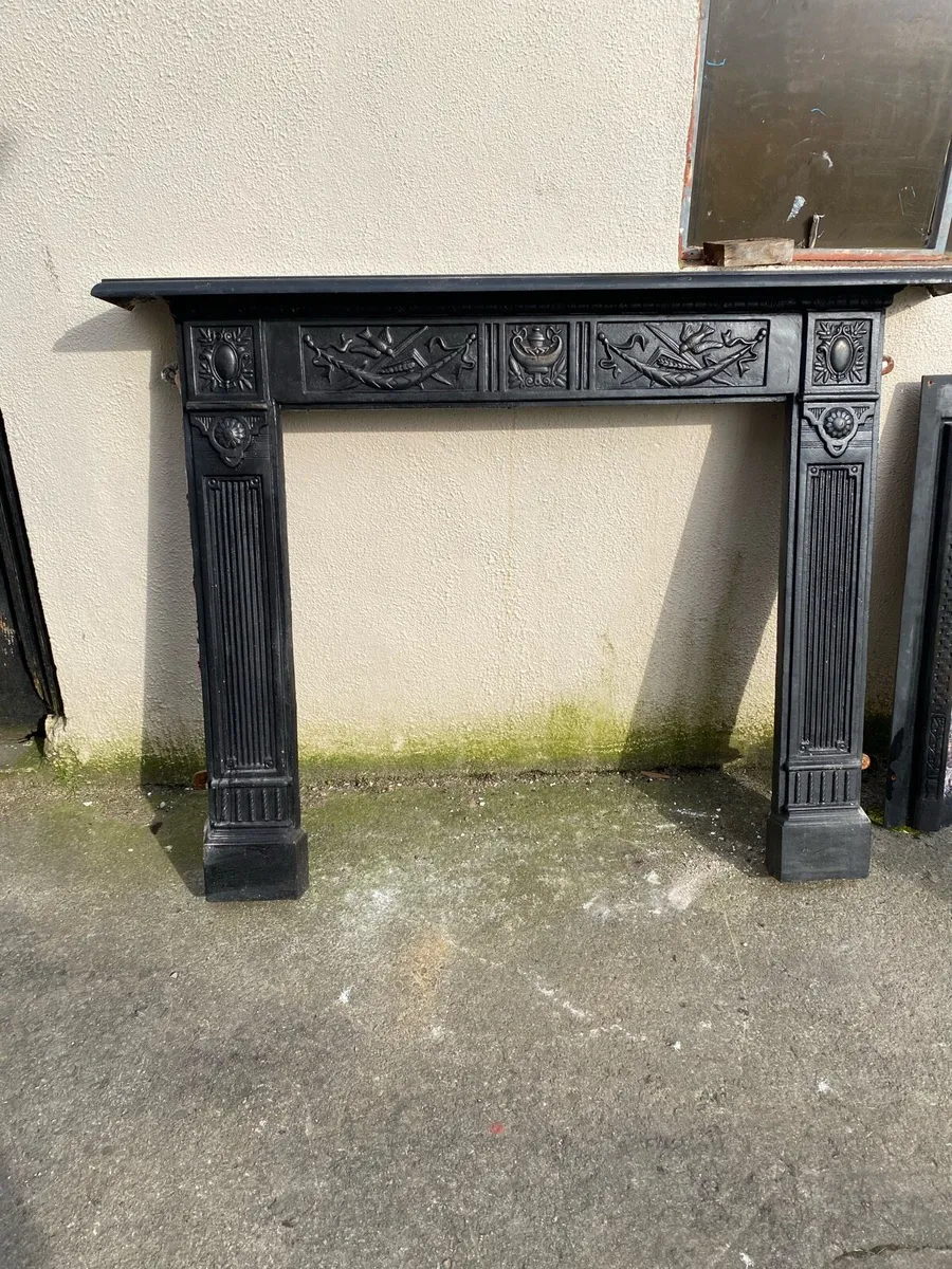 Cast iron fireplace - Image 2