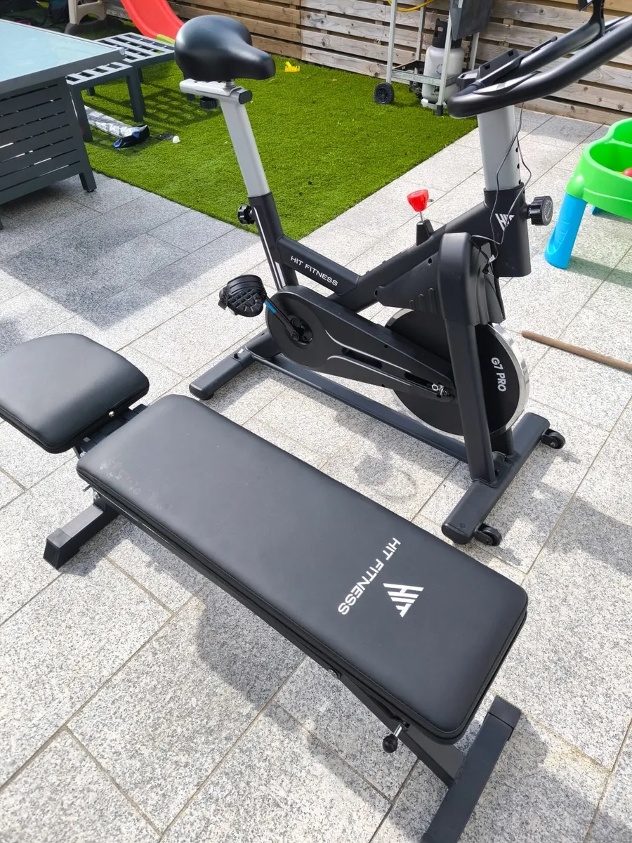 Home Gym - Bike, Bench, Weights - Image 4