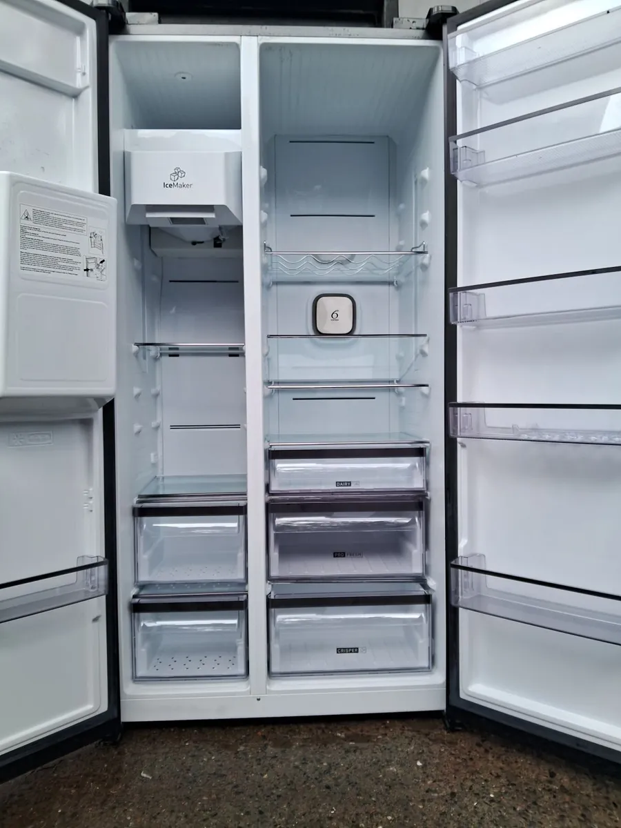 EX DISPLAY BRAND NEW AMERICAN FRIDGE AND FREEZER - Image 2