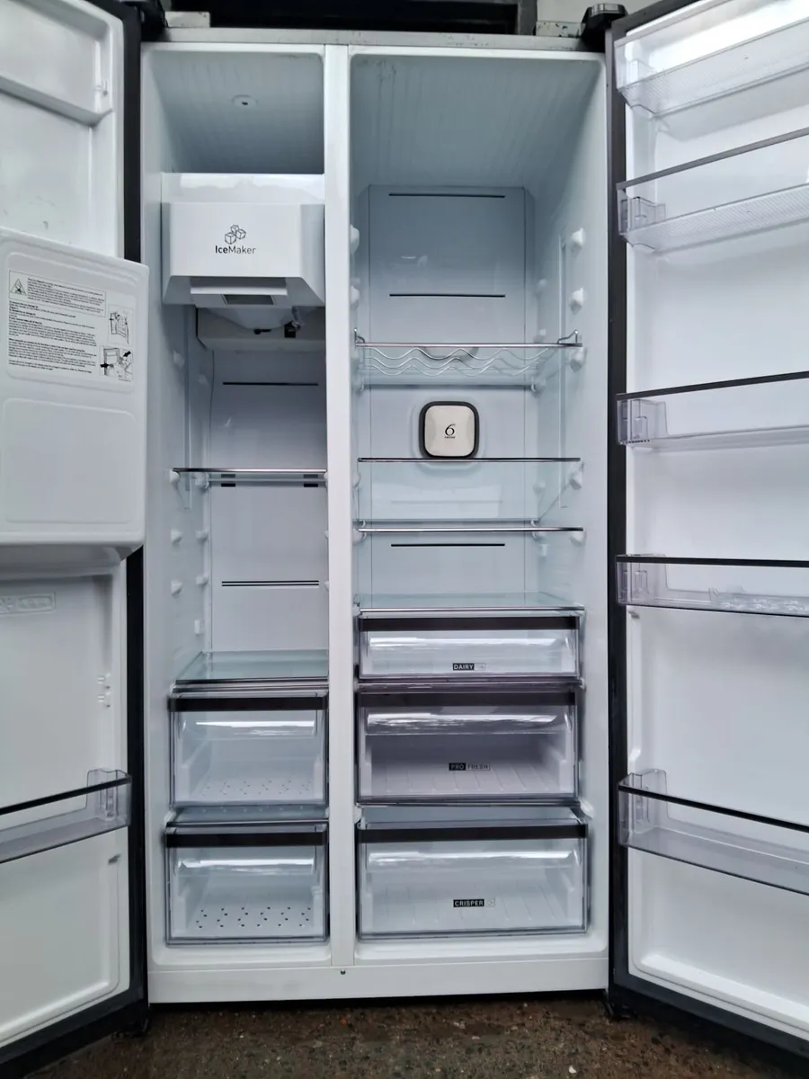 EX DISPLAY BRAND NEW AMERICAN FRIDGE AND FREEZER - Image 3