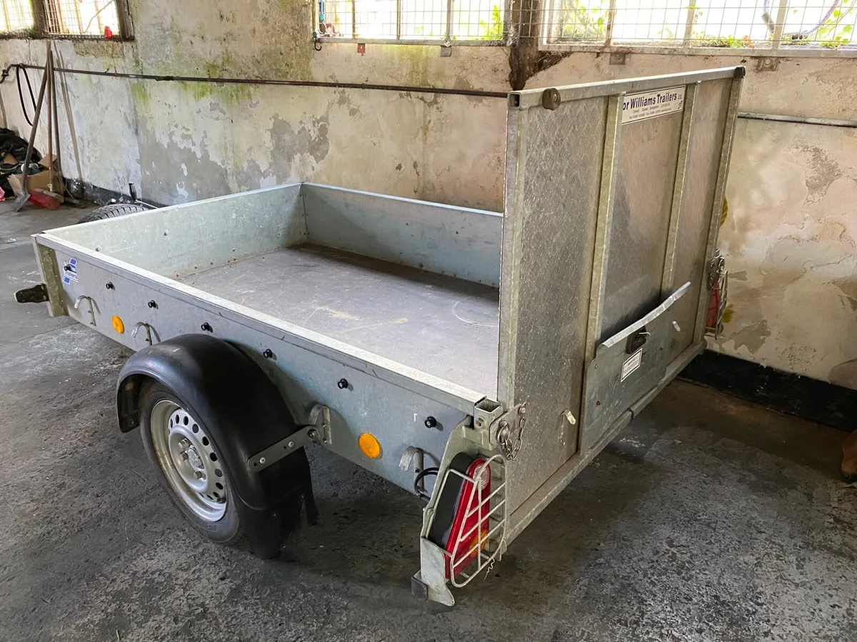 Ifor Williams 6x4 single axle ramp rear door - Image 1