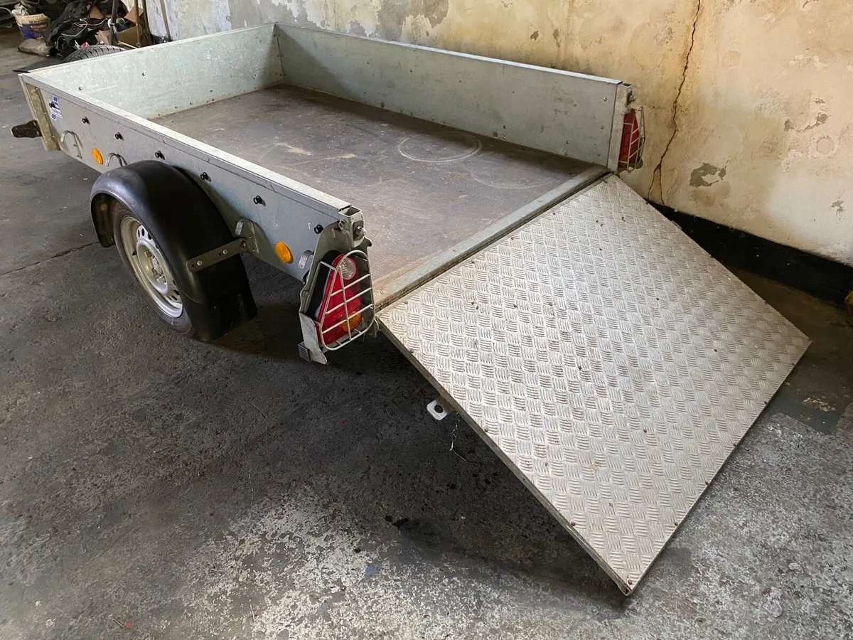 Ifor Williams 6x4 single axle ramp rear door - Image 2