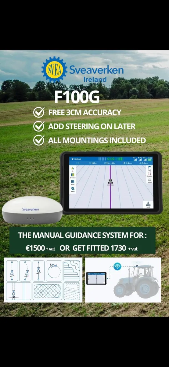 F100G manual guidance gps - Image 1