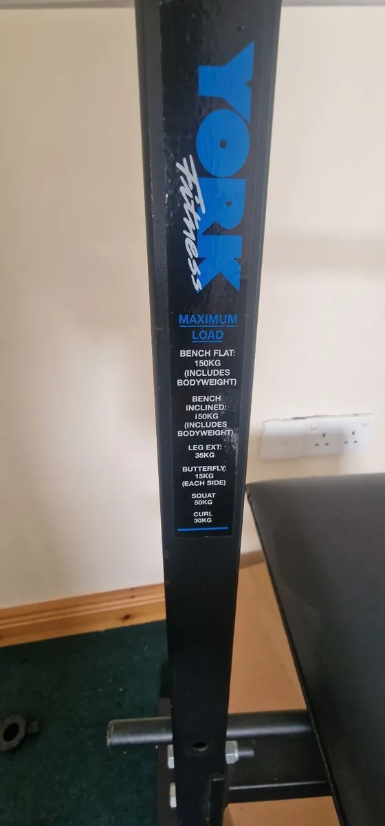 York 6605 Weights Bench - Image 2