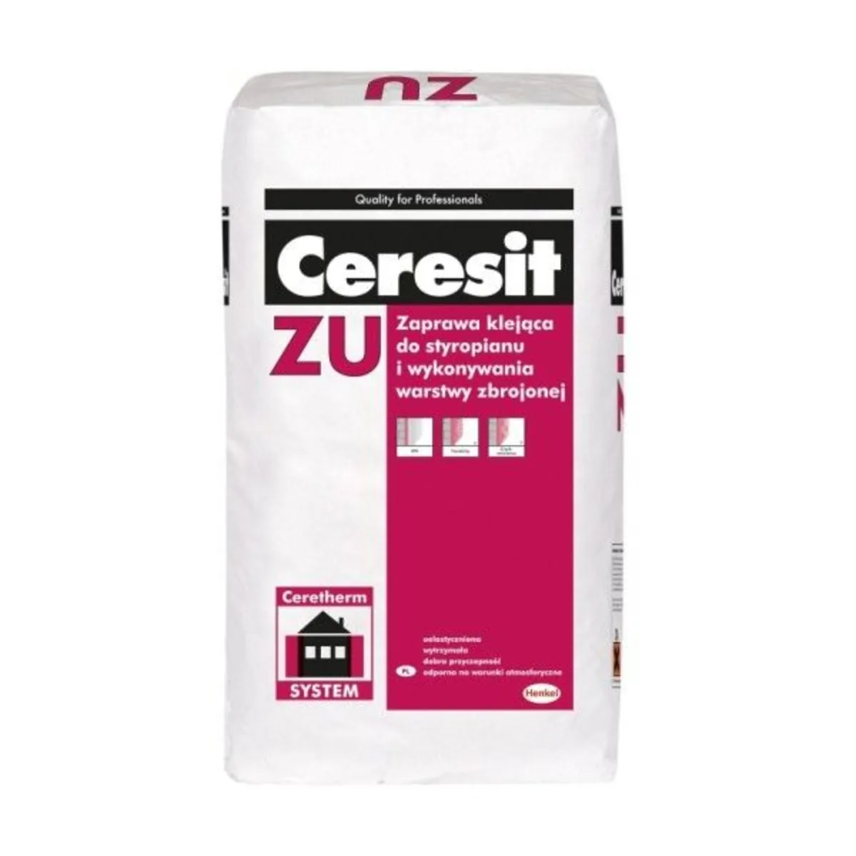 Ceresit ZU 2in1 Adhesive and Base Coat Grey 25kg