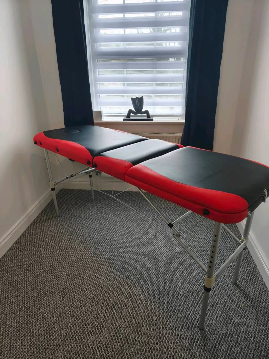 Massage/ Therapy bed with Stool - Image 3