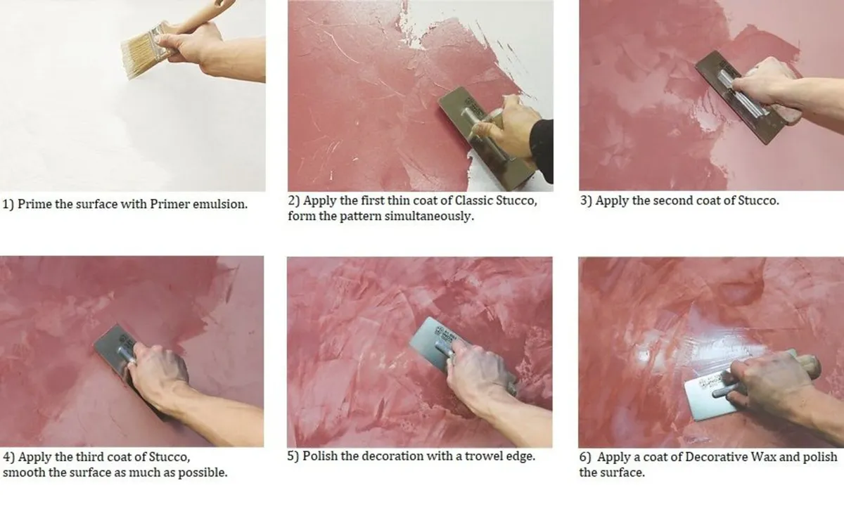 Venetian Stucco Wall Plaster - 16 Sqm Set - Image 3