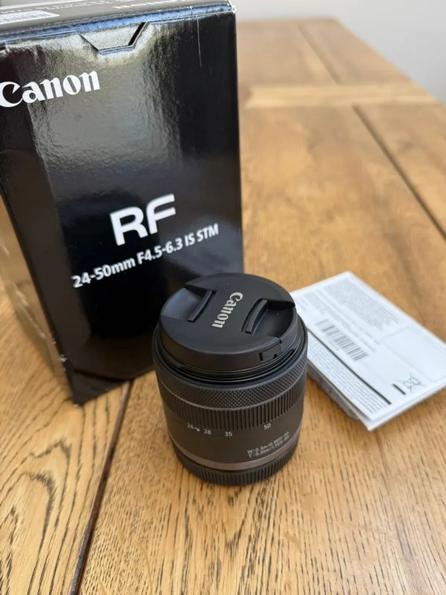 Canon Rf 24-50mm F4.5-6.3 Is Stm (like New) - Image 1