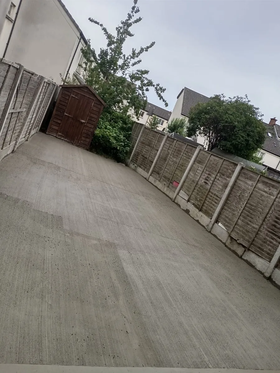 Concrete man for hire