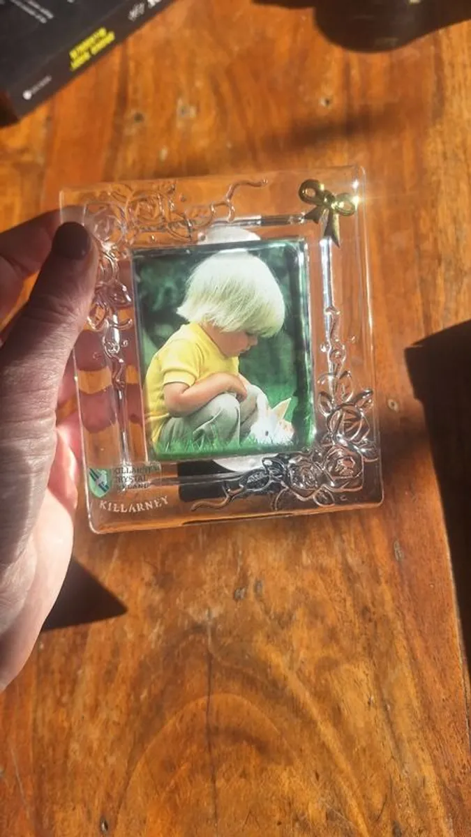 Killarney Crystal Small Vintage Photo Frame - Image 1
