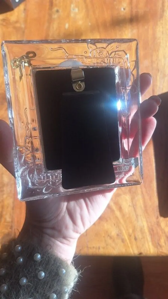 Killarney Crystal Small Vintage Photo Frame - Image 3