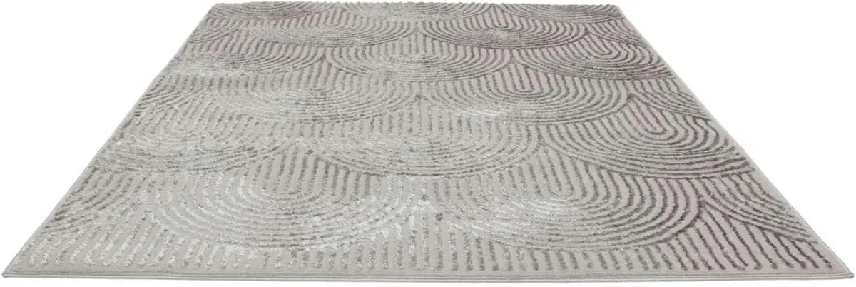 Art Deco Rug 4′7″ x 6′7″ ft (140x200 cm) Rectangul - Image 4