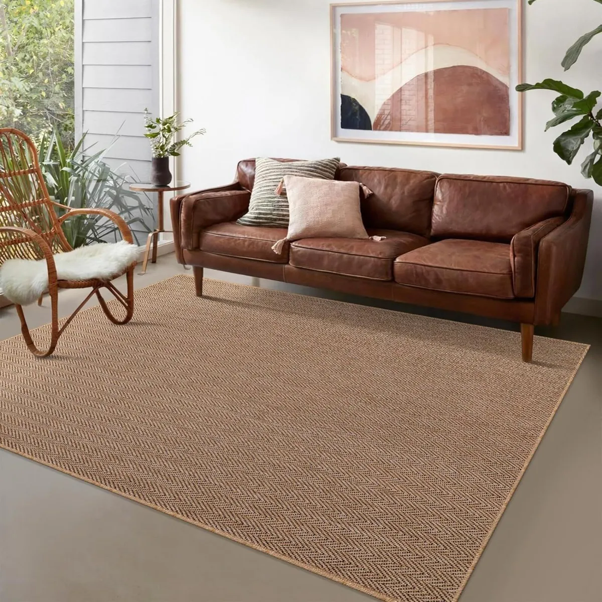 Rugs Living Room - Non slip Washable Area Rug - Image 1